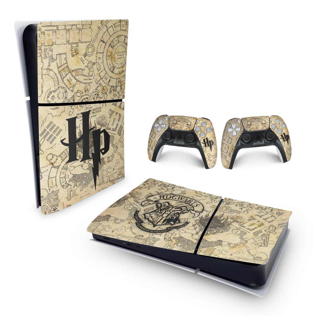 Skin Anti-Rage PS5 Slim Horizontal - Harry Potter - Pop Arte Skins - foto 4
