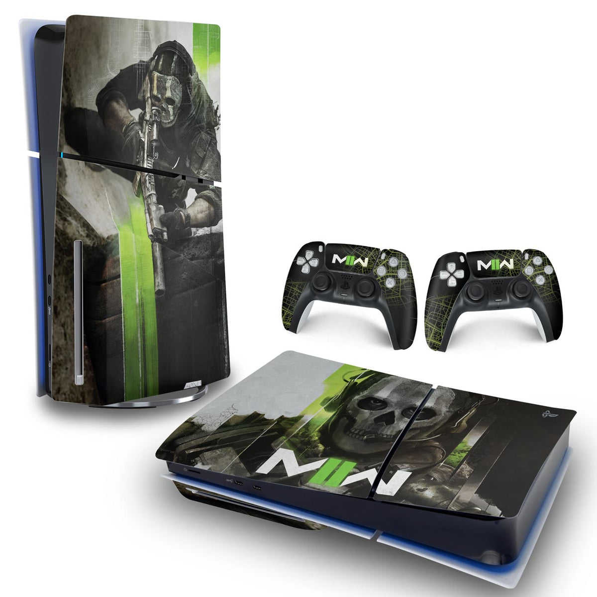 Skin Anti-Rage PS5 Slim Horizontal - Call Of Duty Modern Warfare II