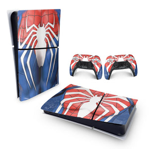 Skin Anti-Rage PS5 Slim Horizontal - Spider-Man Homem Aranha 2 - Pop Arte Skins - foto 4
