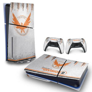 Skin Anti-Rage PS5 Slim Horizontal - The Division 2 - Pop Arte Skins