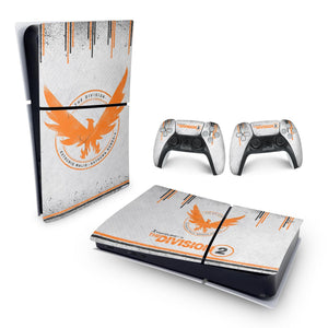 Skin Anti-Rage PS5 Slim Horizontal - The Division 2 - Pop Arte Skins - foto 4