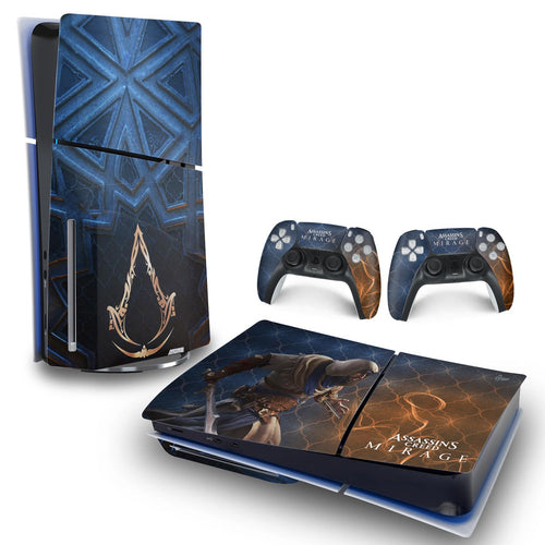 Skin Anti-Rage PS5 Slim Horizontal - Assassin's Creed Mirage