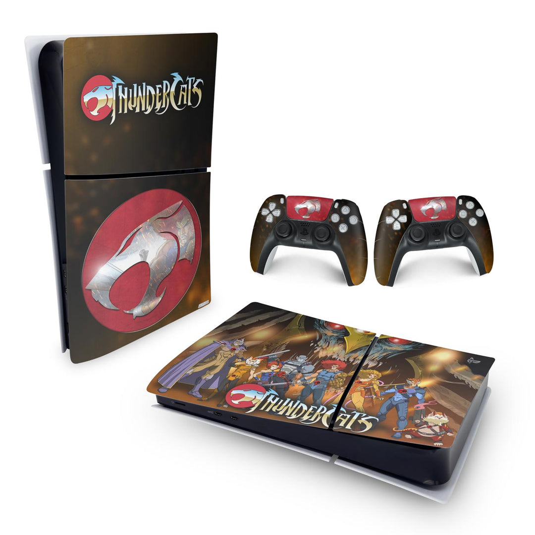 Skin Anti-Rage PS5 Slim Horizontal - Thundercats - Pop Arte Skins - foto 4