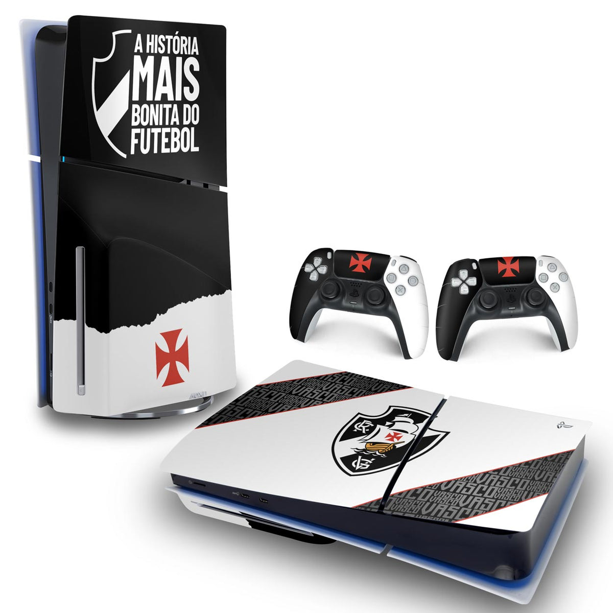 Skin PS5 Slim Horizontal - Vasco A
