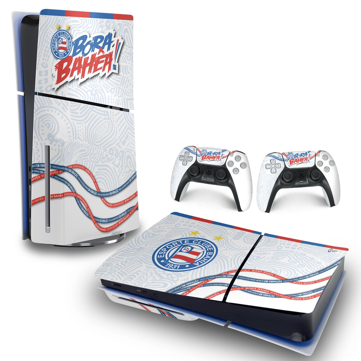 Skin Anti-Rage PS5 Slim Horizontal - Bahia A