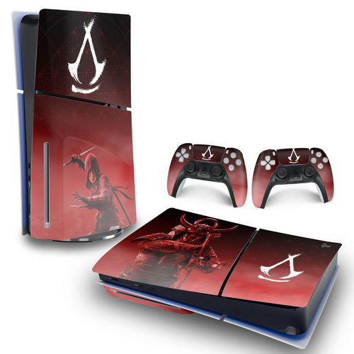 Skin Anti-Rage PS5 Slim Horizontal - Assassin's Creed Shadows
