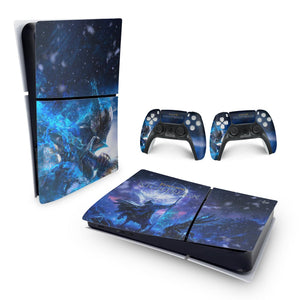 Skin Anti-Rage PS5 Slim Horizontal - Elden Ring Nightreign - Pop Arte Skins - foto 4
