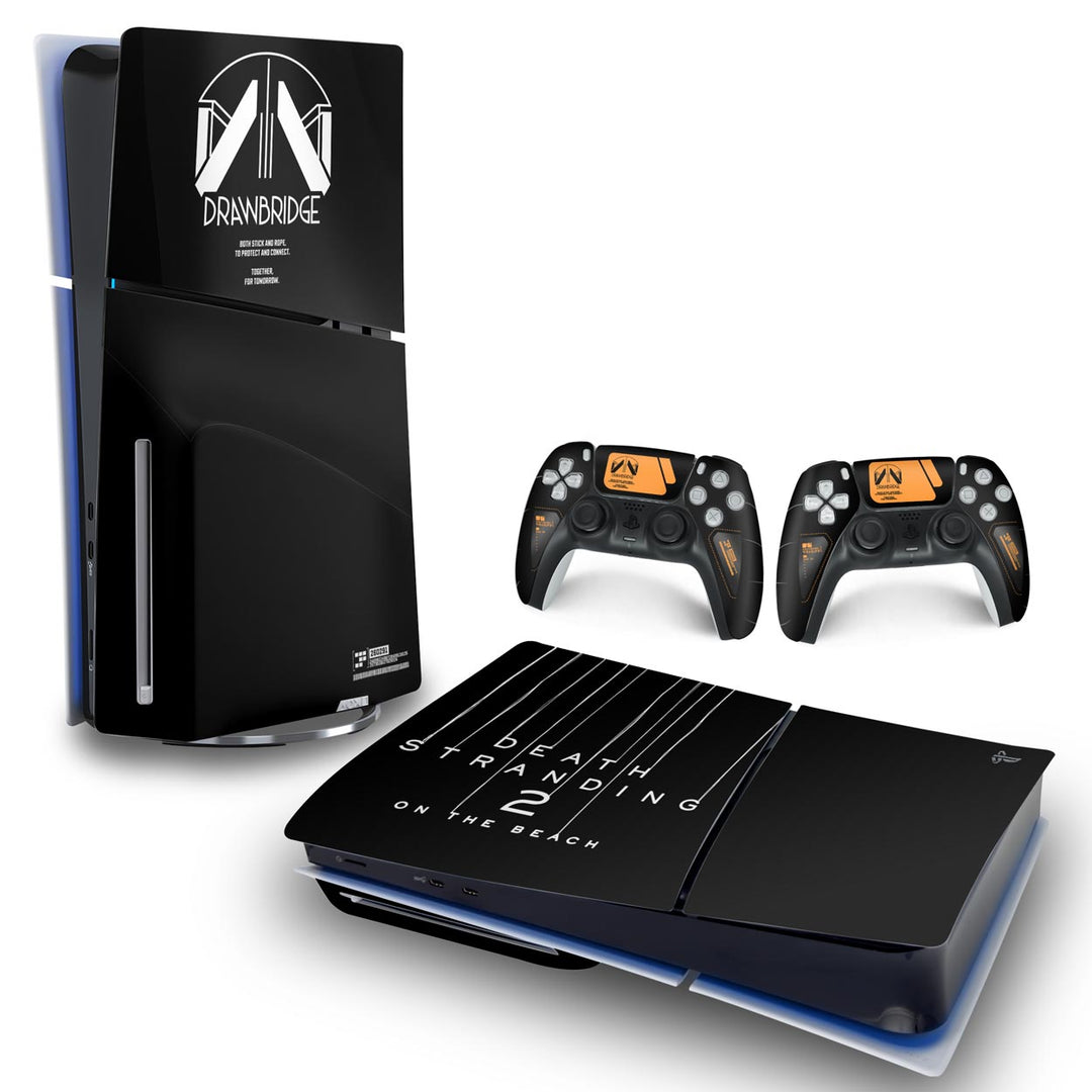 Skin Anti-Rage PS5 Slim Horizontal - Death Stranding 2