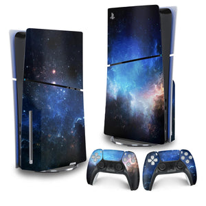 Skin Anti-Rage PS5 Slim Vertical - Universo Cosmos - Pop Arte Skins