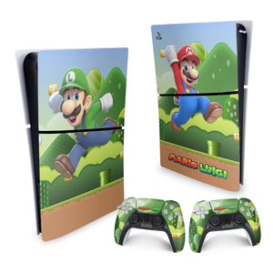 Skin Anti-Rage PS5 Slim Vertical - Super Mario - Pop Arte Skins - foto 4