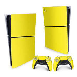 Skin Anti-Rage PS5 Slim Vertical - Amarelo - Pop Arte Skins - foto 4