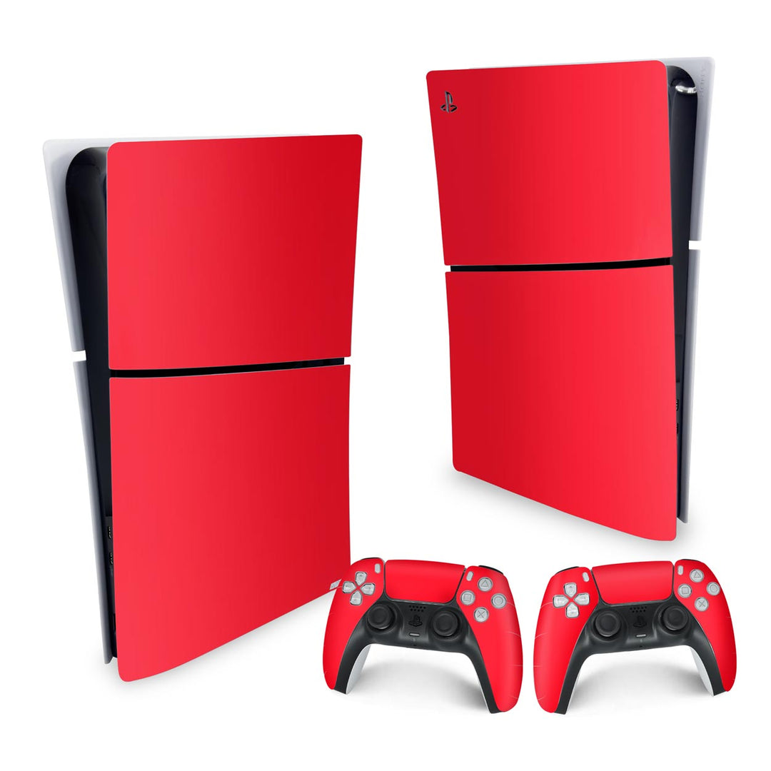 Skin Anti-Rage PS5 Slim Vertical - Vermelho - Pop Arte Skins - foto 4