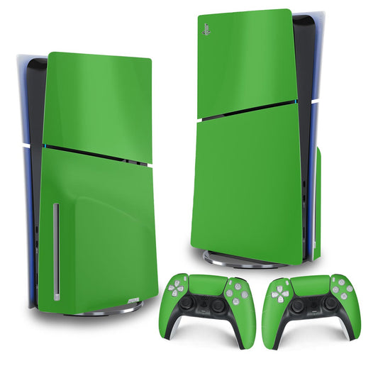 Skin Anti-Rage PS5 Slim Vertical - Verde