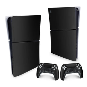 Skin Anti-Rage PS5 Slim Vertical - Preto Black Piano - Pop Arte Skins - foto 4