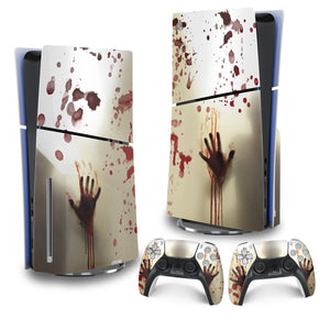 Skin Anti-Rage PS5 Slim Vertical - Fear The Walking Dead - Pop Arte Skins
