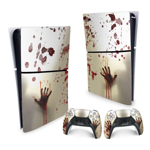Skin Anti-Rage PS5 Slim Vertical - Fear The Walking Dead - Pop Arte Skins - foto 4