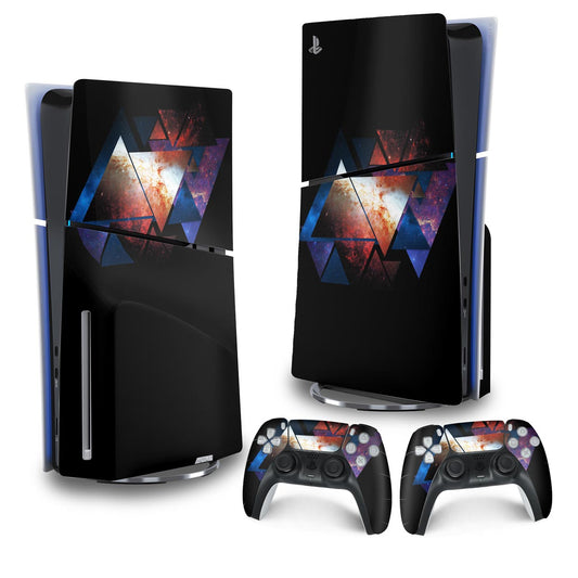 Skin Anti-Rage PS5 Slim Vertical - Abstrato #90