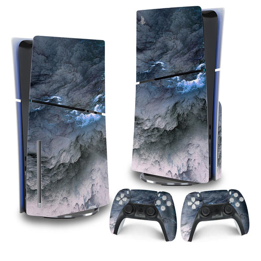 Skin Anti-Rage PS5 Slim Vertical - Abstrato #91