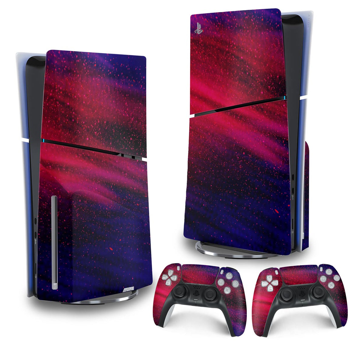 Skin Anti-Rage PS5 Slim Vertical - Abstrato #101