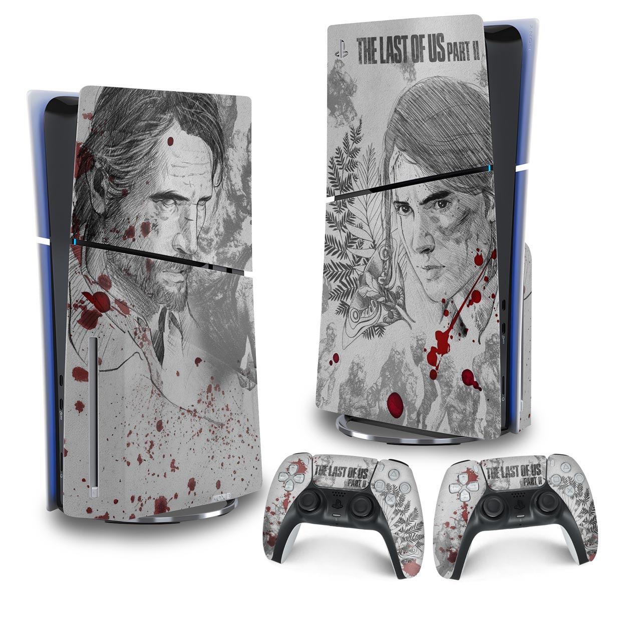 Skin Anti-Rage PS5 Slim Vertical - Modelo 107