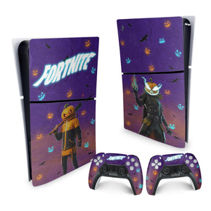 Skin Anti-Rage PS5 Slim Vertical - Fortnite - Pop Arte Skins - foto 4