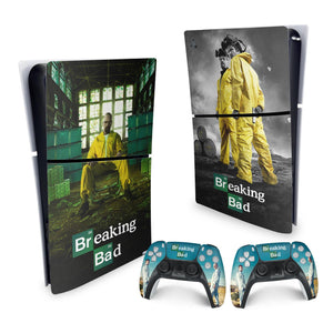 Skin Anti-Rage PS5 Slim Vertical - Breaking Bad - Pop Arte Skins - foto 4