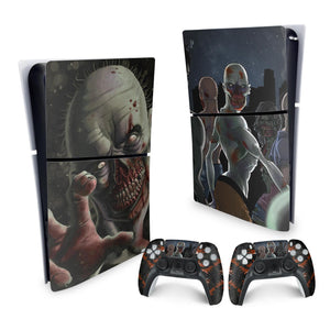 Skin Anti-Rage PS5 Slim Vertical - Zombie Zumbi The Walking - Pop Arte Skins - foto 4
