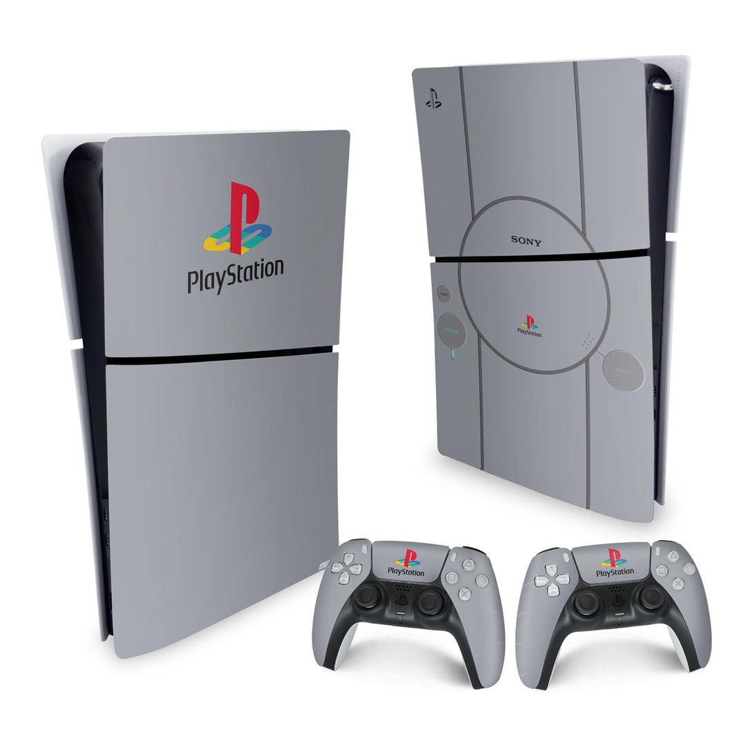 Skin Anti-Rage PS5 Slim Vertical - Sony Playstation 1 - Pop Arte Skins - foto 4