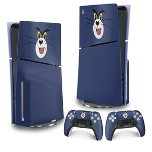 Skin Anti-Rage PS5 Slim Vertical - Tom - Pop Arte Skins