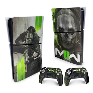 Skin Anti-Rage PS5 Slim Vertical - Call Of Duty Modern Warfare II - Pop Arte Skins - foto 4