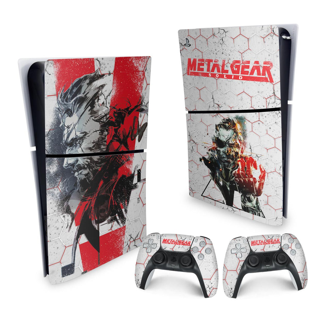 Skin Anti-Rage PS5 Slim Vertical - Metal Gear Solid - Pop Arte Skins - foto 4