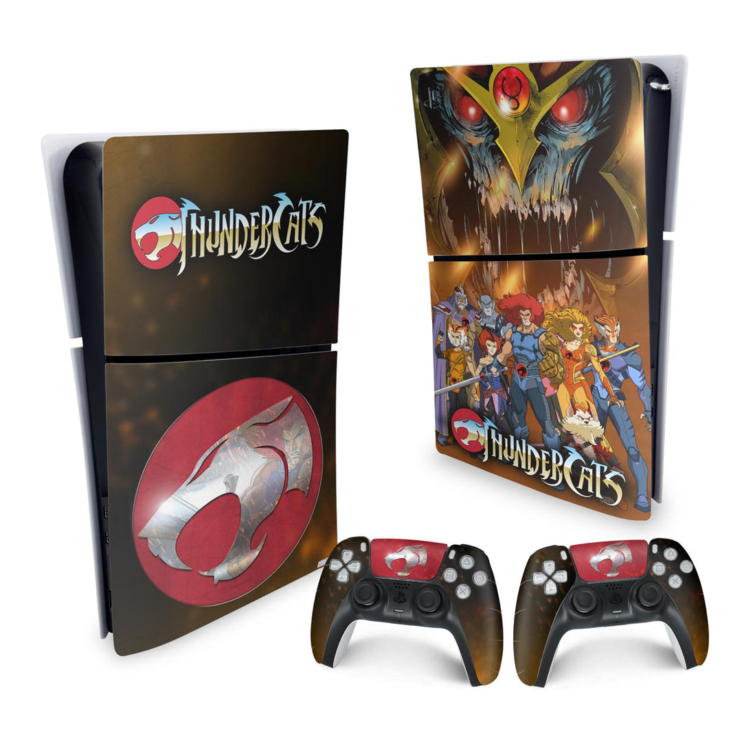 Skin Anti-Rage PS5 Slim Vertical - Thundercats - Pop Arte Skins - foto 4