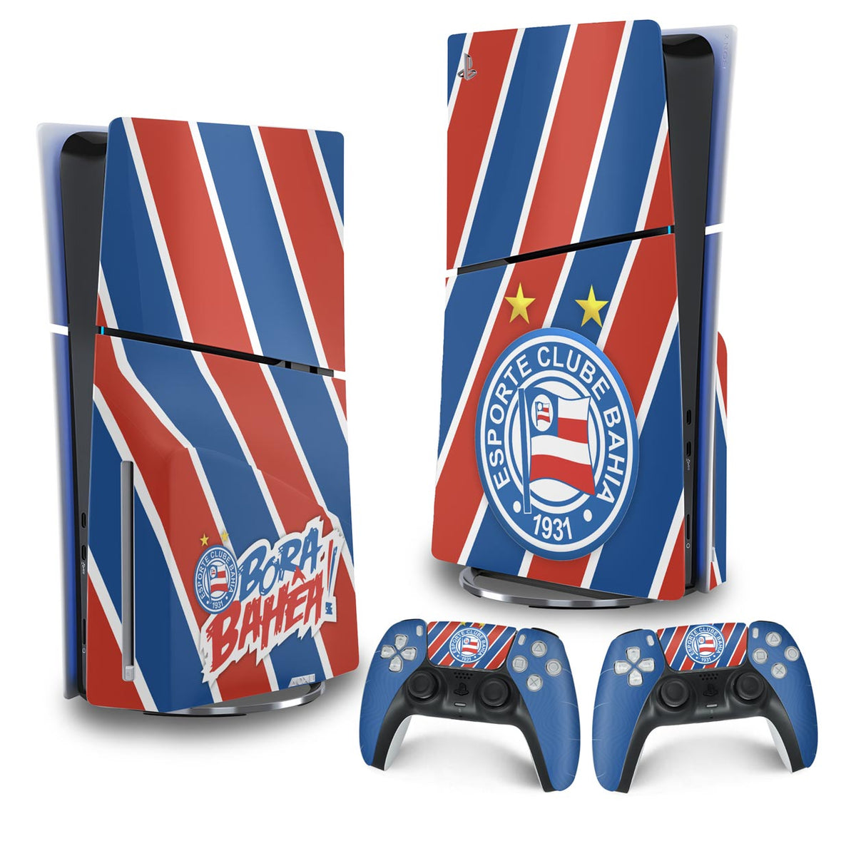 Skin PS5 Slim Vertical - Bahia B