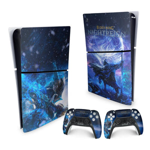 Skin Anti-Rage PS5 Slim Vertical - Elden Ring Nightreign - Pop Arte Skins - foto 4