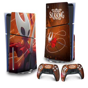 Skin Anti-Rage PS5 Slim Vertical - Hollow Knight: Silksong