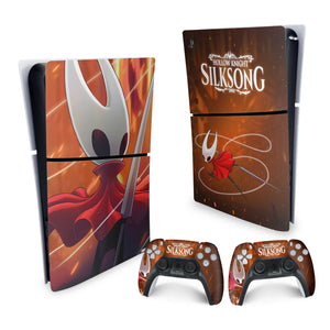 Skin Anti-Rage PS5 Slim Vertical - Hollow Knight: Silksong - Pop Arte Skins - foto 4