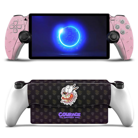 Skin Anti-Rage para Playstation Portal PS - Coragem: O Cão Covarde