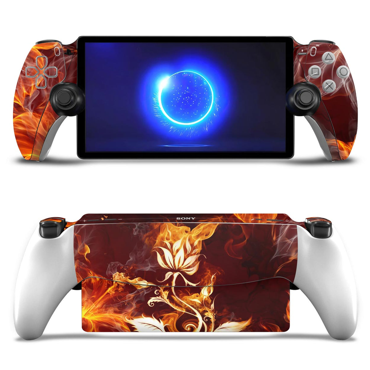 Skin Anti-Rage para Playstation Portal PS - Fire Flower