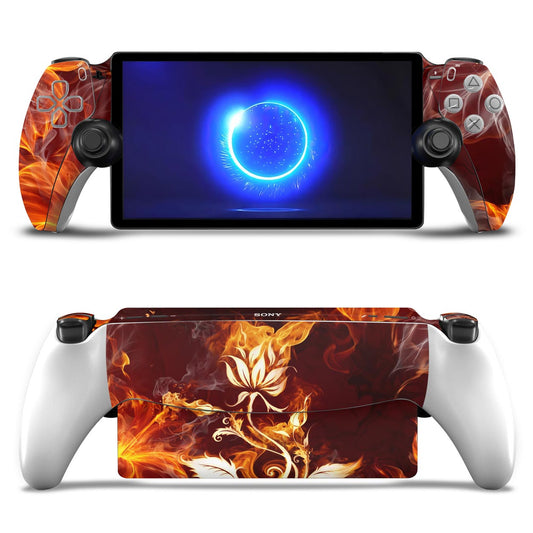 Skin Anti-Rage para Playstation Portal PS - Fire Flower