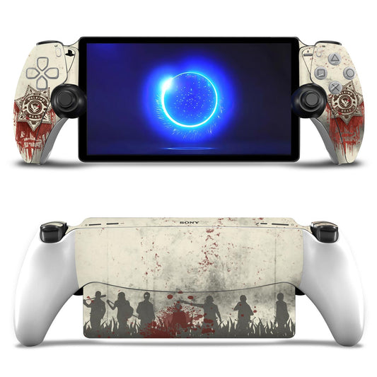 Skin Anti-Rage para Playstation Portal PS - The Walking Dead