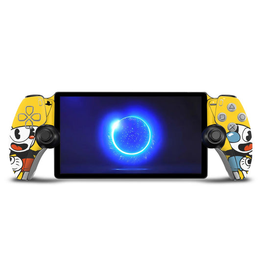 Skin Anti-Rage para Playstation Portal PS - Cuphead