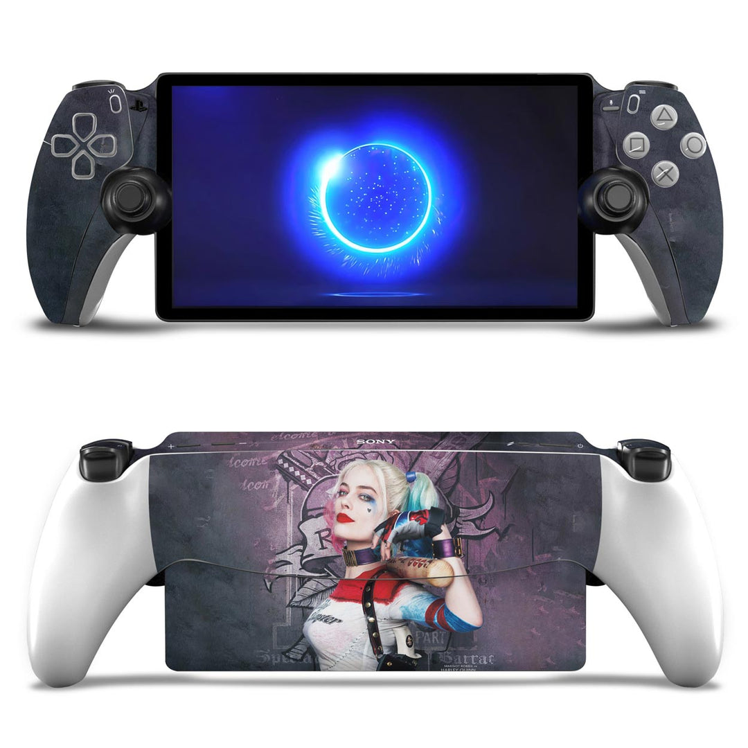 Skin Anti-Rage Playstation Portal PS - Arlequina Harley Quinn