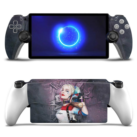 Skin Anti-Rage para Playstation Portal PS - Arlequina Harley Quinn