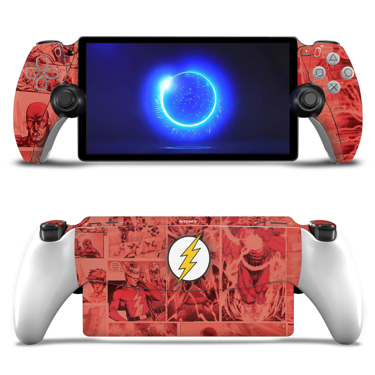 Skin Anti-Rage para Playstation Portal PS - The Flash Comics