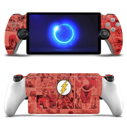 Skin Anti-Rage para Playstation Portal PS - The Flash Comics
