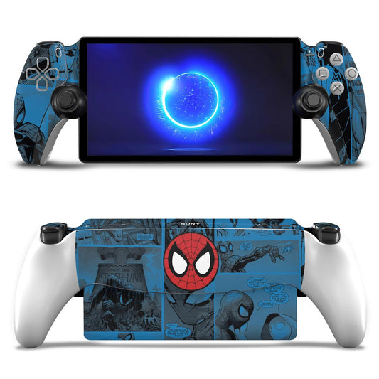 Skin Anti-Rage para Playstation Portal PS - Homem-Aranha Spider-Man Comics