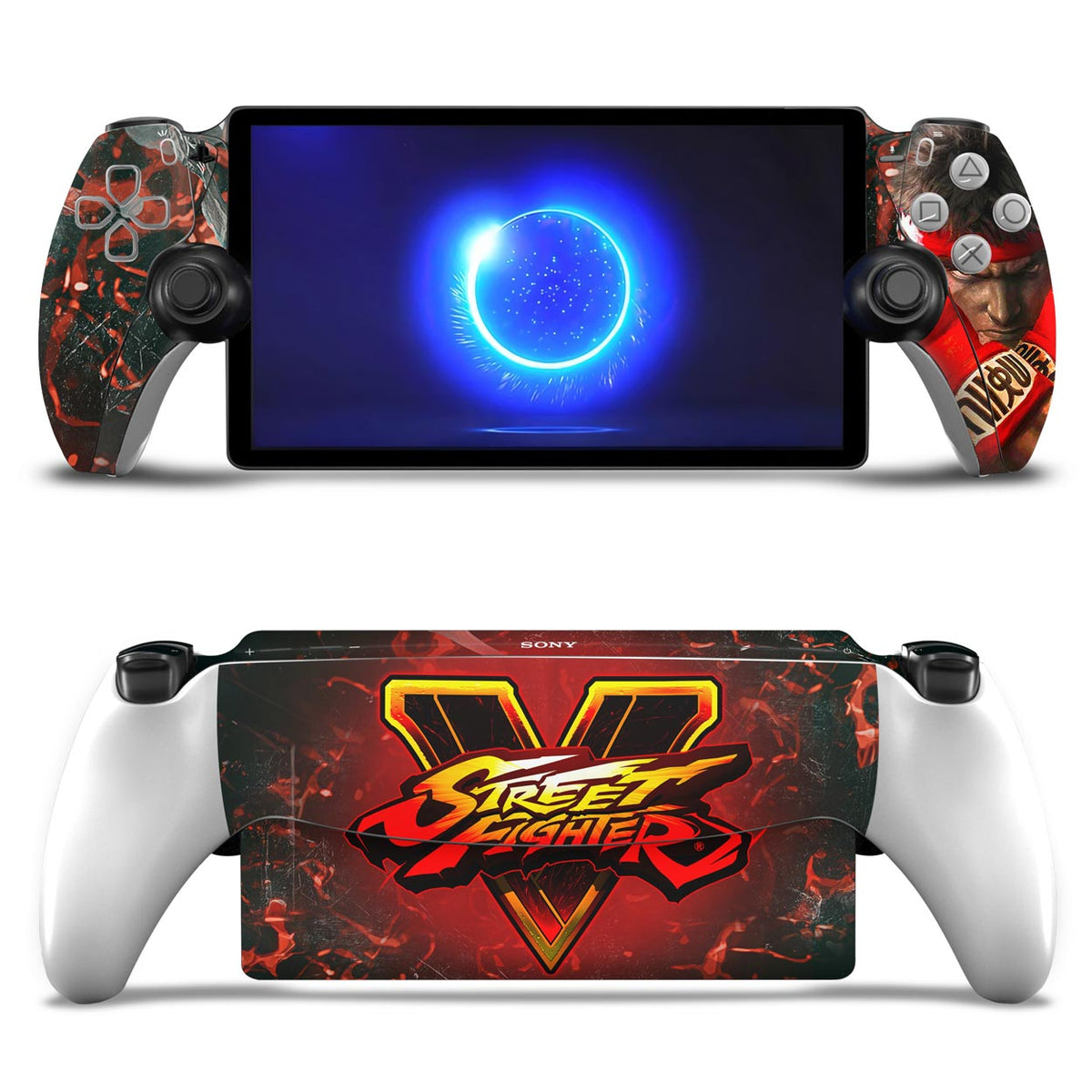 Skin Anti-Rage para Playstation Portal PS - Street Fighter V