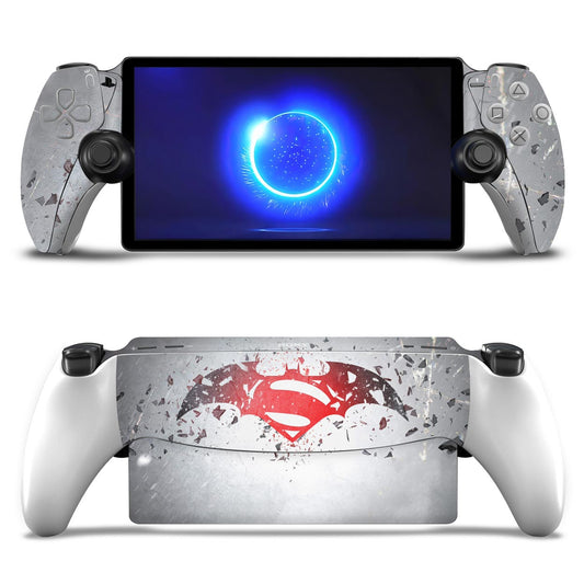 Skin Anti-Rage para Playstation Portal PS - Batman Vs Superman Logo