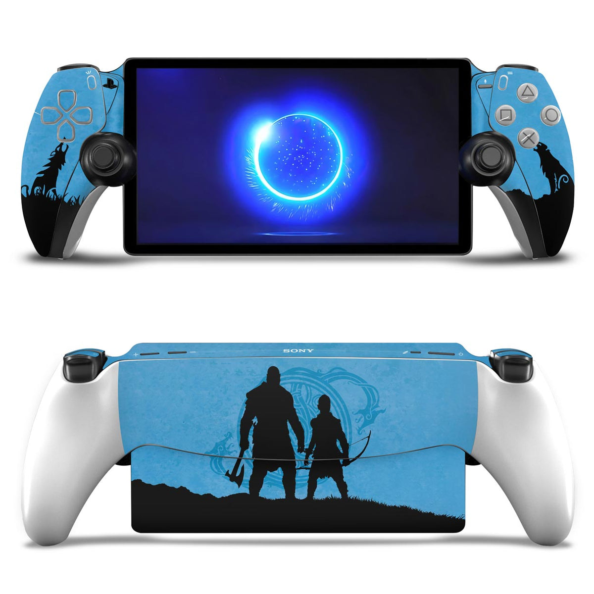 Skin Anti-Rage para Playstation Portal PS - God of War Ragnarok Edition