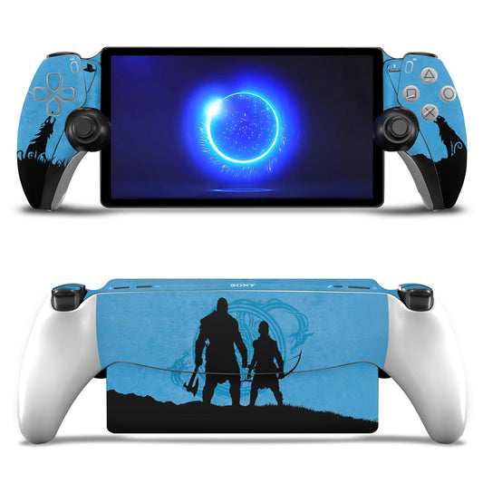 Skin Anti-Rage para Playstation Portal PS - God of War Ragnarok Edition